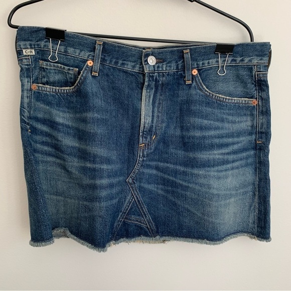 Citizens of Humanity Cut Off Mini Skirt  in‎ Freebird - Picture 3 of 8